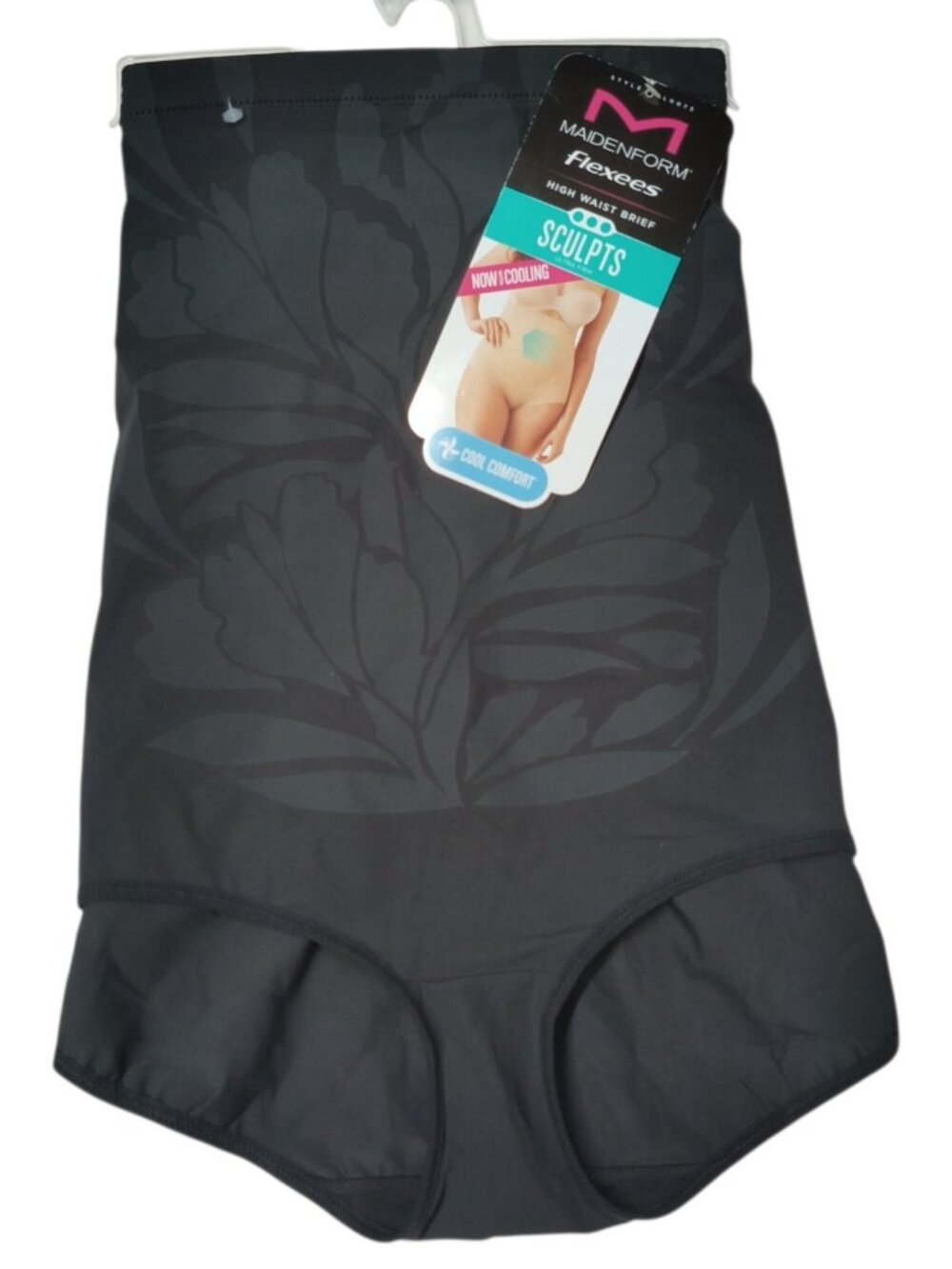 MAIDENFORM FLEXEES SCULPTS HIGH WAIST Body Shaper Brief Girdle Women's 2XL